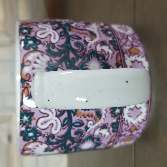 Anthropologie Block Printed Monogram Mug - Picture 2 of 9